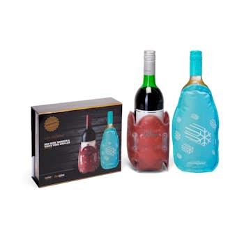 Presentkartong Cellardine med Värmare Och Kylare till Vinflaskor