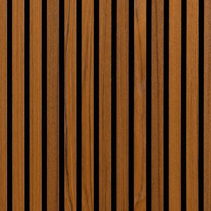 Akustikpanel Wood on wall Teak Oljad
