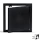Inspektionslucka Tebo Push Black 200x200 mm
