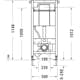 WC-Fixtur Duravit DuraSystem Standard