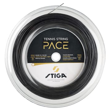 Tennissträng Stiga Sports Pace 220 M Reel Graphite 1,30mm