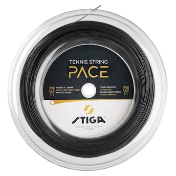 Tennissträng Stiga Sports Pace 220 M Reel Graphite 1,25 mm