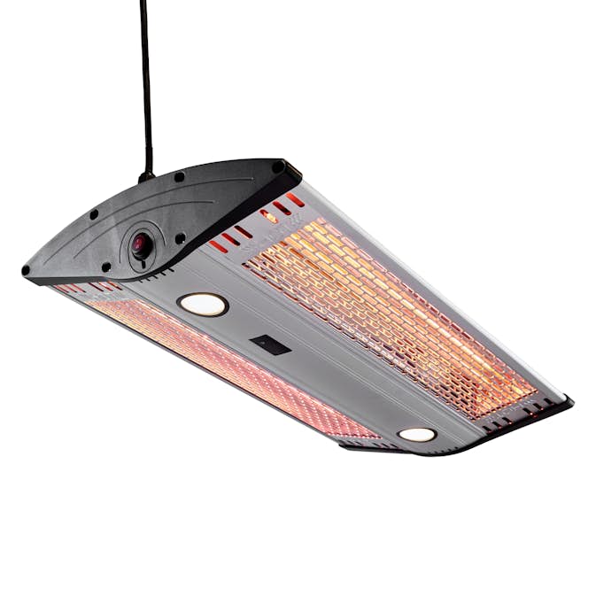 Terrassvärmare Hortus Hängande Modell 1000/2000 W Fjärrkontroll GT