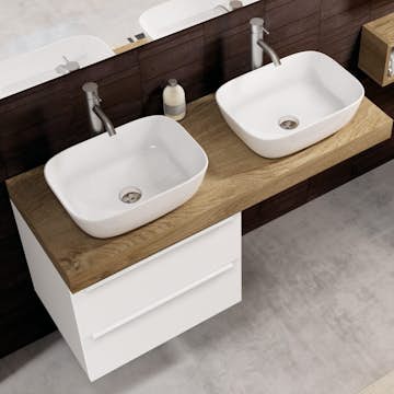 Tvättställ Tenfors Due 460x330 mm