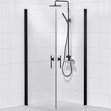 Duschhörn Alterna Lusso Rak Lackerad Profil