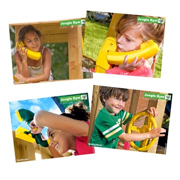 Lekplatsutrustning Jungle Gym Tillbehörspaket 1 för Lektorn