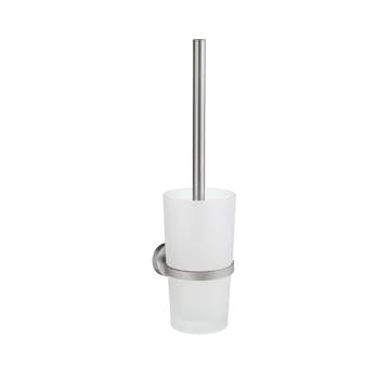 Toalettborste Smedbo Home HS333 Krom/Frostat Glas