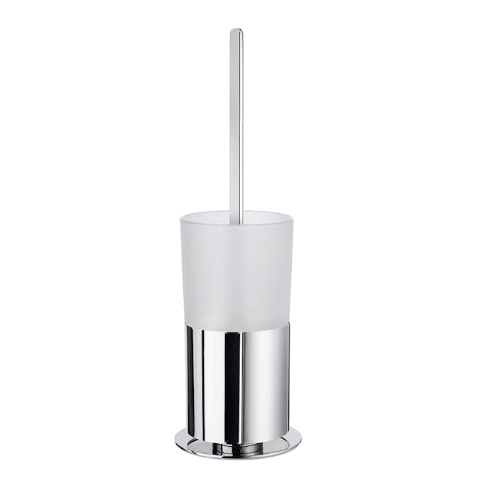Toalettborste Smedbo Outline FK311 Krom/Frostat Glas