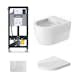 Toalettpaket Duravit ME by Starck med WC-fixtur och Spolplatta