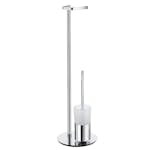 Toalettpappershållare Smedbo Outline FK312 Krom/Frostat Glas