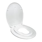 Toalettsits Arrow Duo Seat Mjukstängande Hårdsits