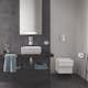 Toalettsits Grohe Cube Ceramic 39488 Mjukstängande Hårdsits