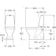 Toalettstol Gustavsberg Nautic 1500 Hygienic Flush