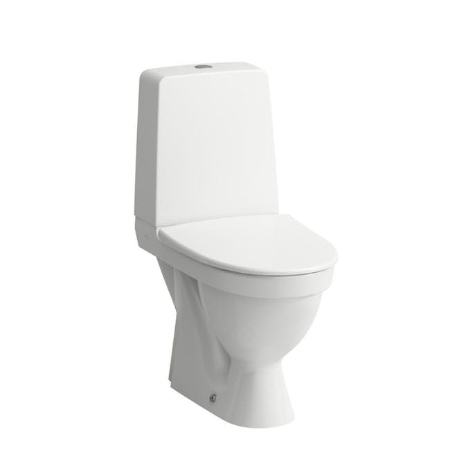 Toalettstol Laufen Kompas 825150 Rimless inkl Mjuksits