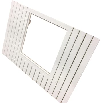 Topp med Hål Jabo för Insats Utekök 1100 Vit