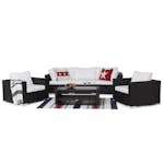 Loungegrupp Comfort Garden Bahamas 5-sits med Utebord m Hylla Utomhus