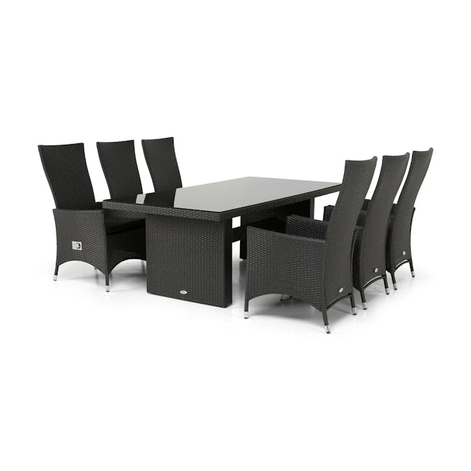 Matgrupp Comfort Garden Majestic med 6 Jenny Fåtöljer