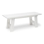 Trädgårdsbänk Hillerstorp Cecilia Vit Furu, Bänk Utomhus - 3 Sittplatser