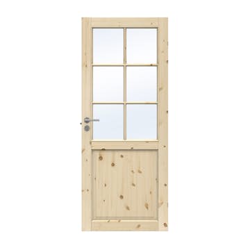 Innerdörr Swedoor Tradition SP6 Obehandlad Furu