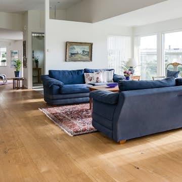 Trägolv Berg & Berg Ek XXL Hjärter, Mattlackat 1-Stavs Parkettgolv