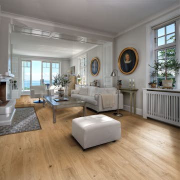 Parkettgolv Kährs Cornwall Mattlackad Borstad Ek 1-stav