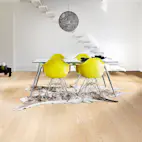 Trägolv Kährs Original Falsterbo VIt Ask, Mattlackerat 2-Stavs Parkettgolv