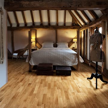 Trägolv Kährs Original Siena Ek, Mattlackat 3-Stavs Parkettgolv