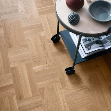 Trägolv Tarkett Noble Ek Art Deco Parkettgolv med Holländskt Mönster