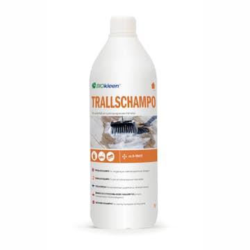 Trallschampo Biokleen Underhåll