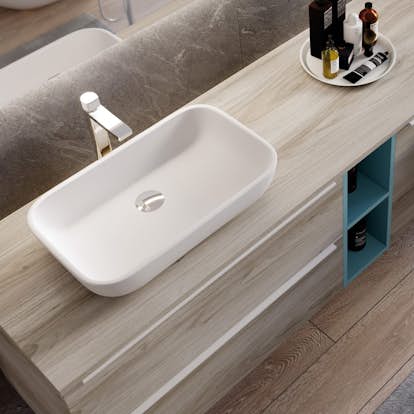 Tvättställ Tenfors Milos Solid Surface