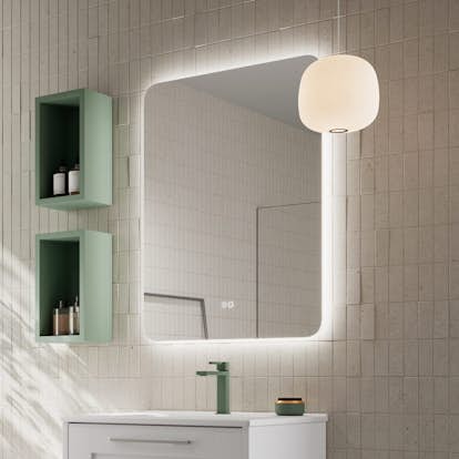 Badrumsspegel Tenfors Verona LED Imfri