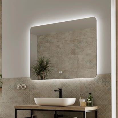 Badrumsspegel Tenfors Verona LED Imfri