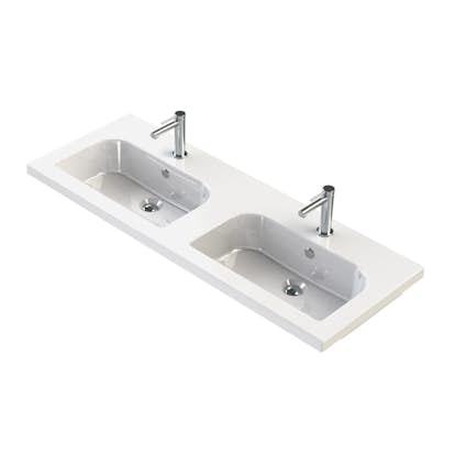 Tvättställ Miller Badrum D-form 120