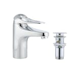 Tvättställsblandare FM Mattsson 9000E ll med Tryckpluggventil