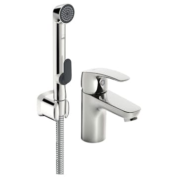 Tvättställsblandare Oras Safira med Bidetta Handdusch