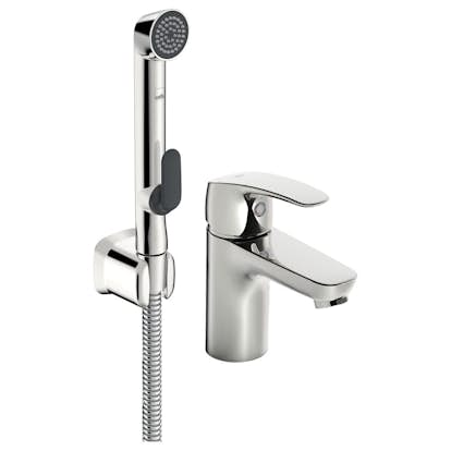 Tvättställsblandare Oras Safira med Bidetta Handdusch