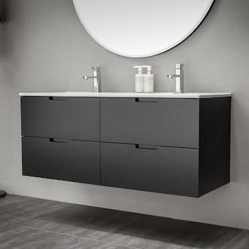 Tvättställskåp Bathlife Glädje Svart