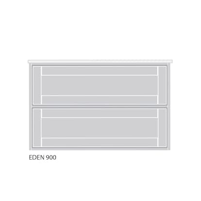 Tvättställsskåp Hafa Eden för Fristående Tvättställ