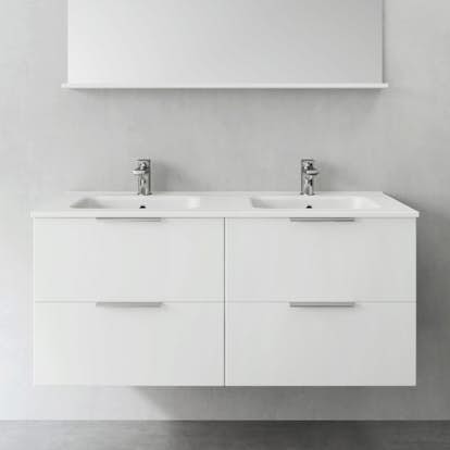 Tvättställsskåp Hafa Shape 1200 Dubbel utan Tvättställ