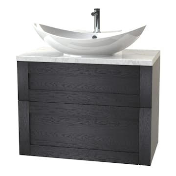 Tvättställsskåp Miller Badrum London 80 för Fristående Tvättställ