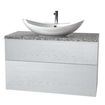 Tvättställsskåp Miller Badrum New York 100 för Fristående Tvättställ