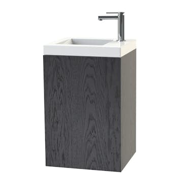 Tvättställsskåp Miller Badrum New York 40 för Heltäckande Tvättställ