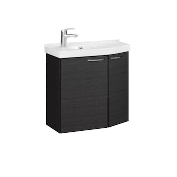 Tvättställsskåp Temal Mondo med Tvättställ och 2 Luckor