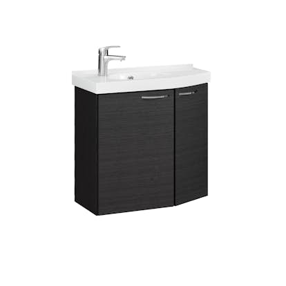 Tvättställsskåp Temal Mondo med Tvättställ och 2 Luckor