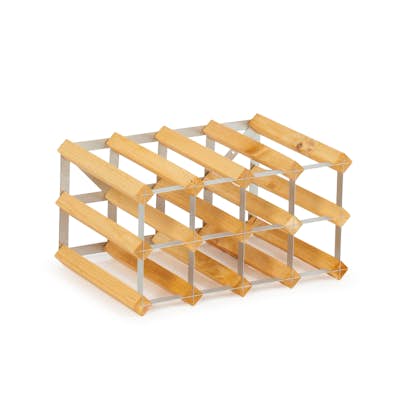 Vinställ Traditional Wine Rack 12 Flaskor Påbyggningsbart