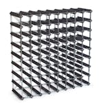 Vinställ Traditional Wine Rack 72 Flaskor Påbyggningsbart