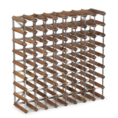 Vinställ Traditional Wine Rack 72 Flaskor Påbyggningsbart
