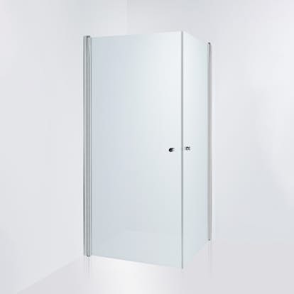 Duschhörn Duschbyggarna Twin De Luxe Frostat Glas