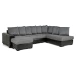 U-soffa Scandinavian Choice Ocean Large PU/Tyg