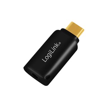 USB-C 3,5mm-ljudadapter LogiLink Med DAC